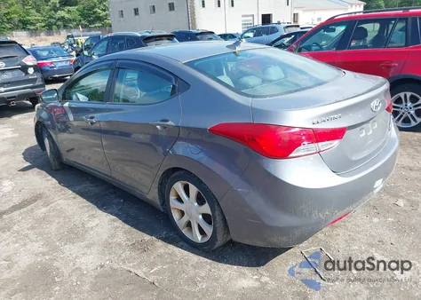 2012 Hyundai Elantra Gls/Limited from USA, damaged, VIN 5NPDH4AE6CH083338